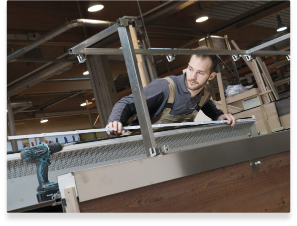 Wir verfügen mittlerweile über fünfundzwanzigjährige Erfahrung im Ladenbau.